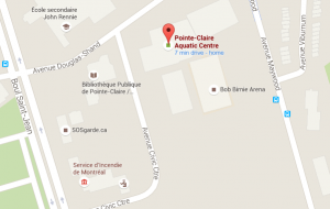 Pointe-Claire Aquatic Centre map